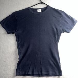 Vtg Polo Ralph Lauren Ribbed Short Sleeve Tee Women's Size Large